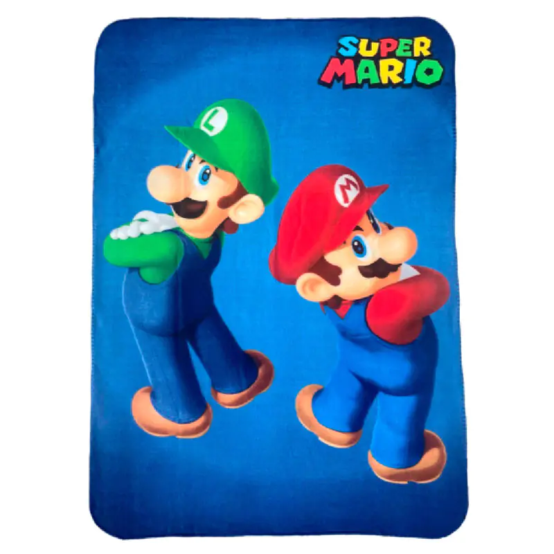 Super Mario Bros polar blanket termékfotó
