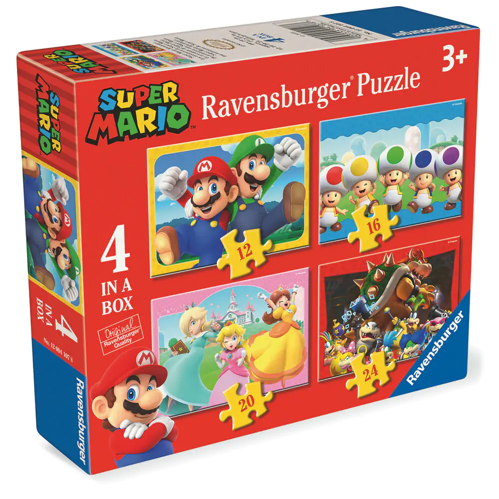 Super Mario Bros puzzle 12-16-20-24pcs product photo