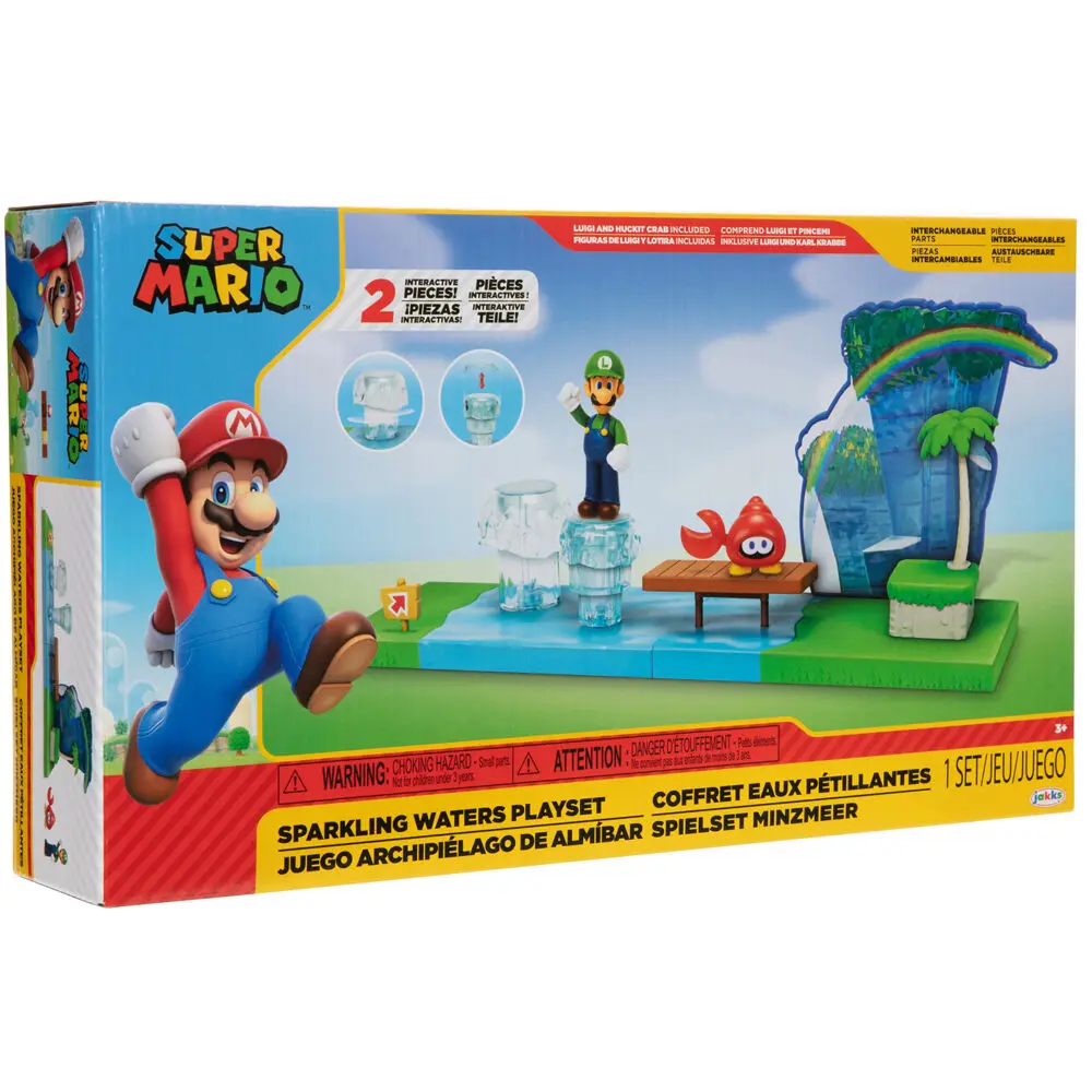 Super Mario Bros Sparkling Waters playset product photo