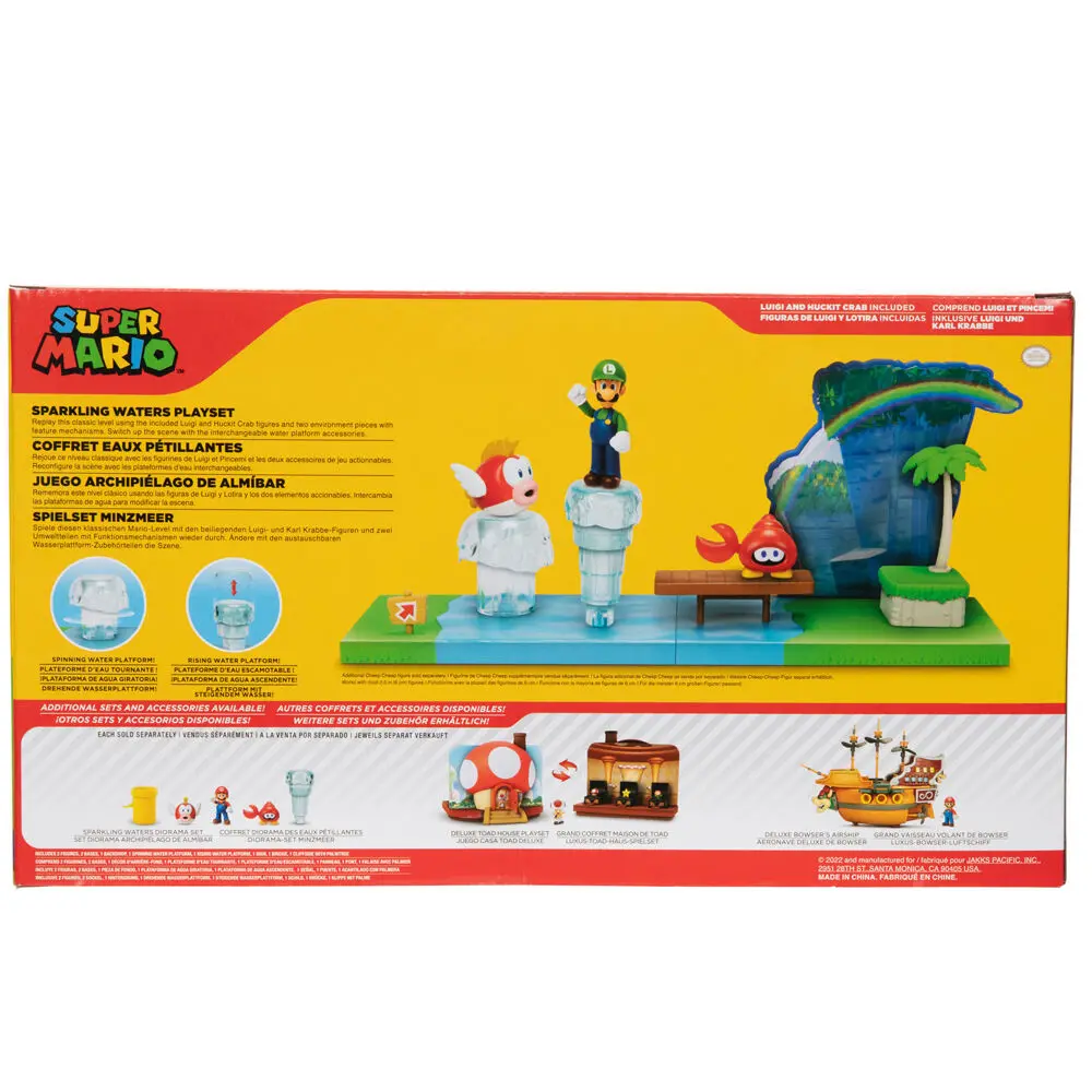 Super Mario Bros Sparkling Waters playset product photo