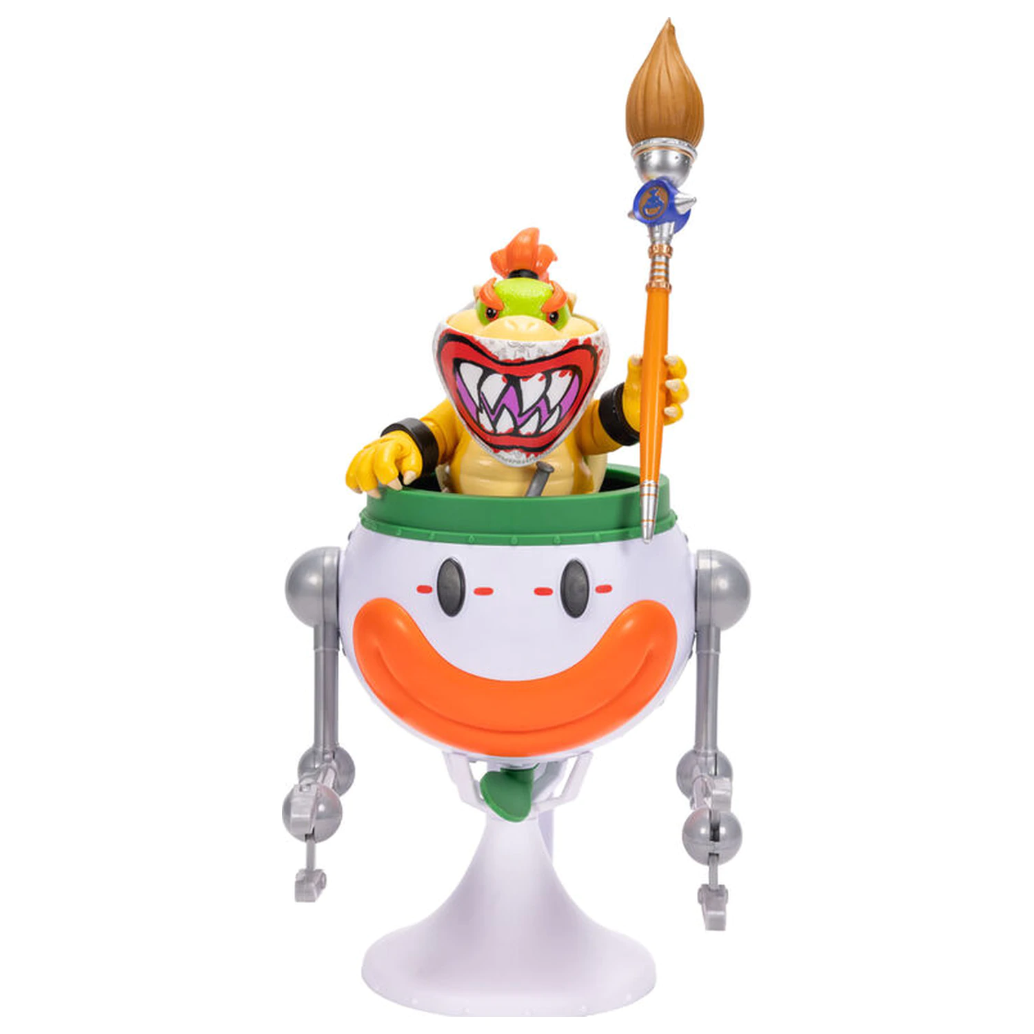 Super Mario Bros - Super Mario Galaxy Movie Bowser Jr. Clown Car figure product photo