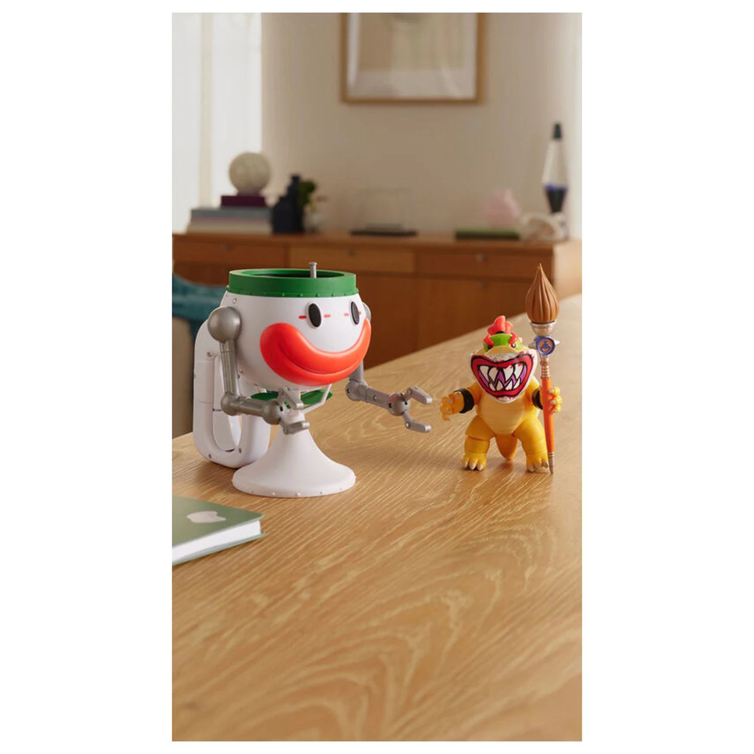 Super Mario Bros - Super Mario Galaxy Movie Bowser Jr. Clown Car figure product photo