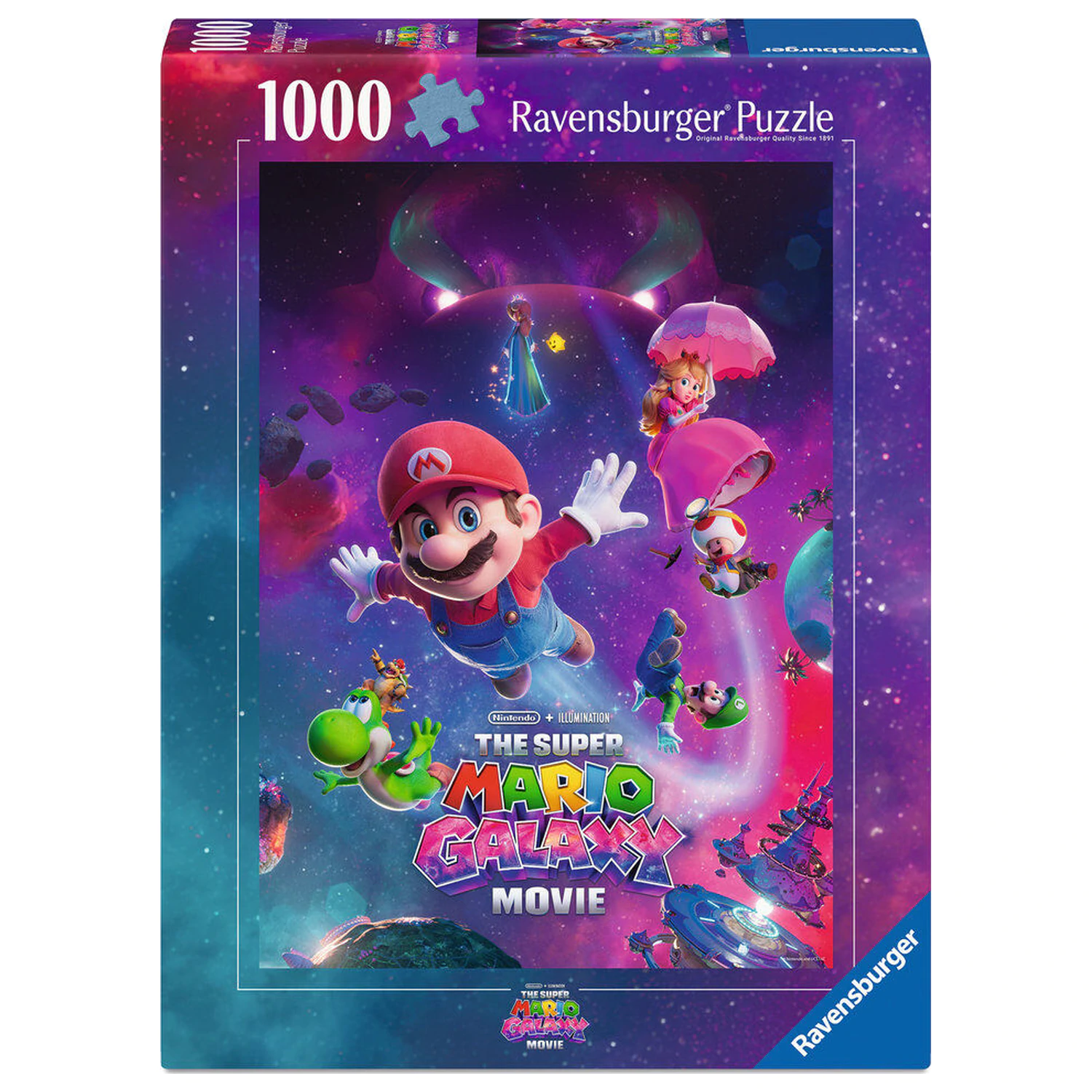 Super Mario Bros - Super Mario Galaxy Movie puzzle 1000pcs product photo