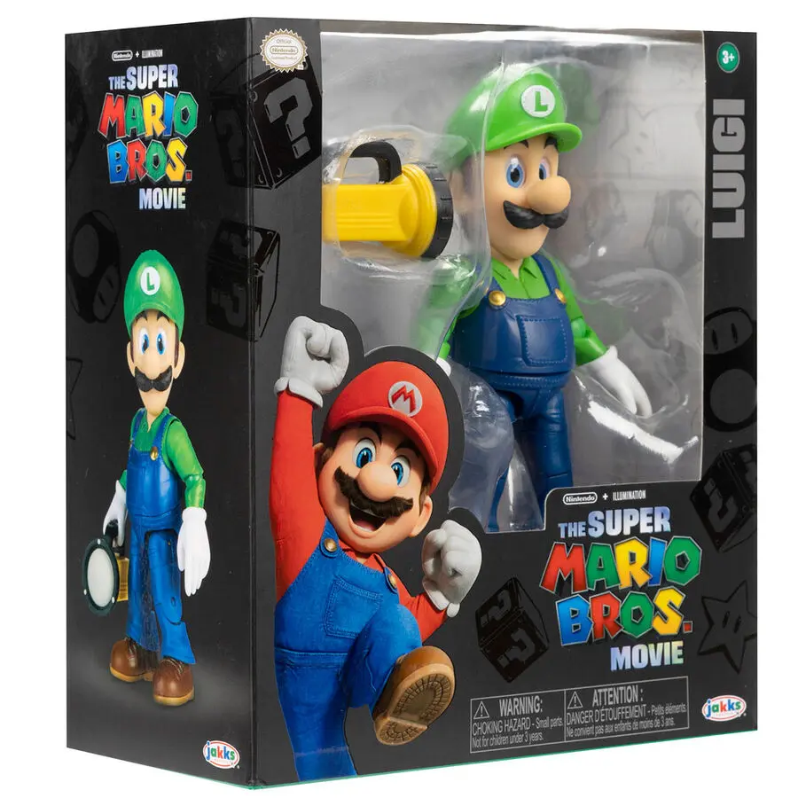 The Super Mario Bros. Movie Action Figure Luigi 13 cm termékfotó