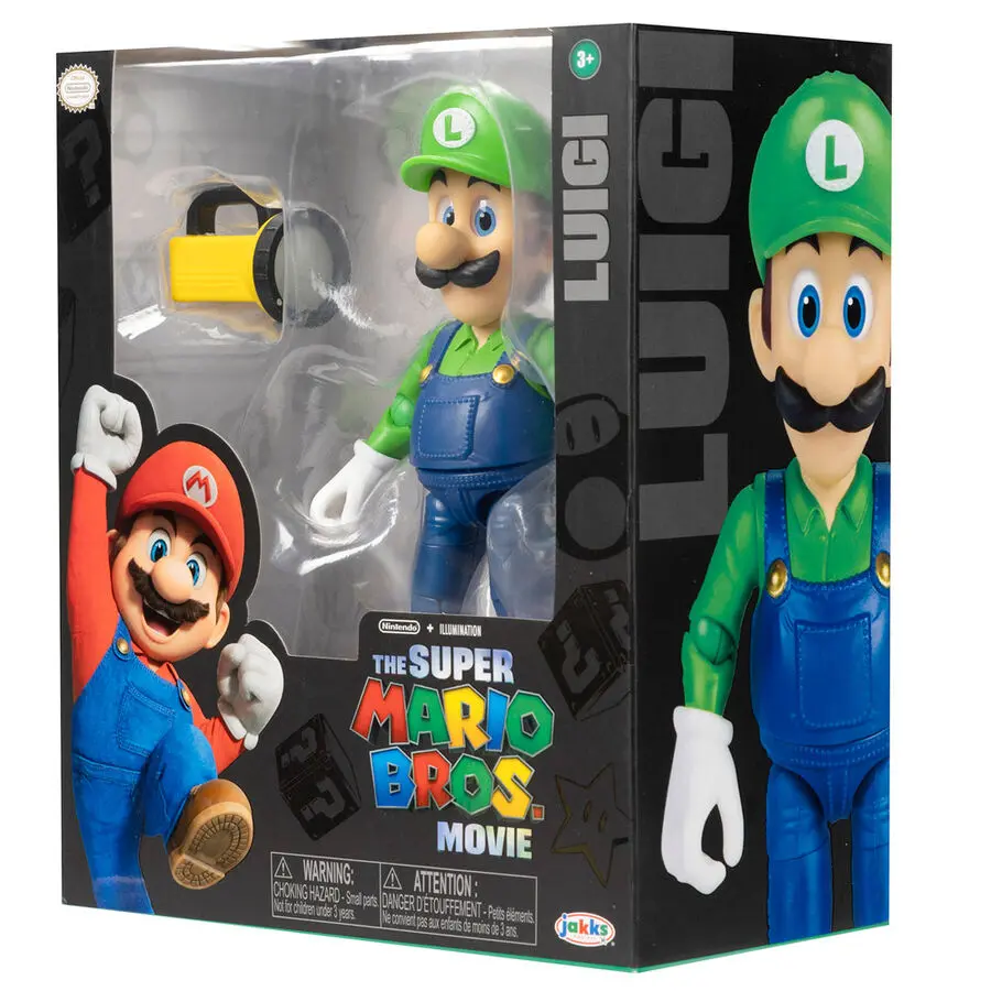 The Super Mario Bros. Movie Action Figure Luigi 13 cm termékfotó