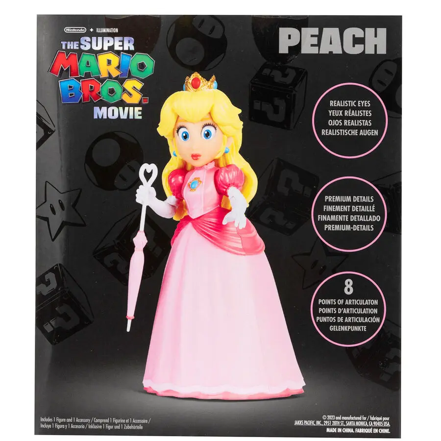 The Super Mario Bros. Movie Action Figure Peach 13 cm product photo