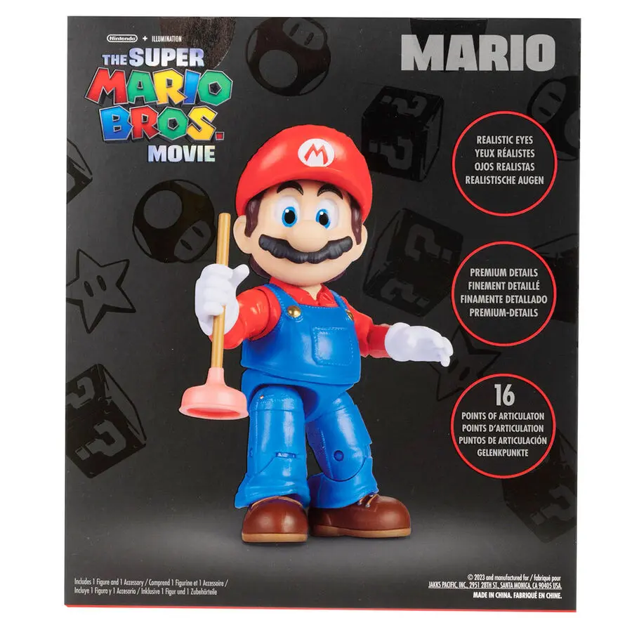 The Super Mario Bros. Movie Action Figure Mario 13 cm termékfotó