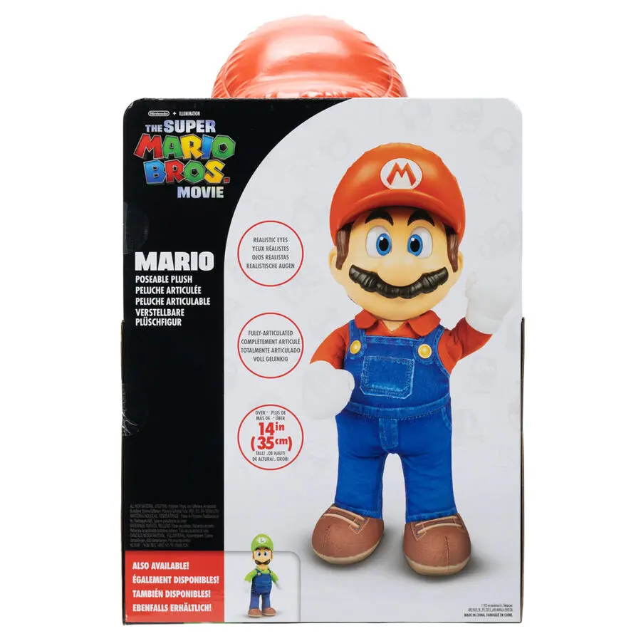 The Super Mario Bros. Movie Plush Figure Mario 30 cm termékfotó