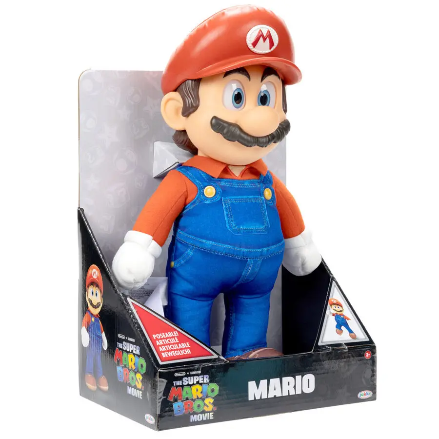 The Super Mario Bros. Movie Plush Figure Mario 30 cm termékfotó