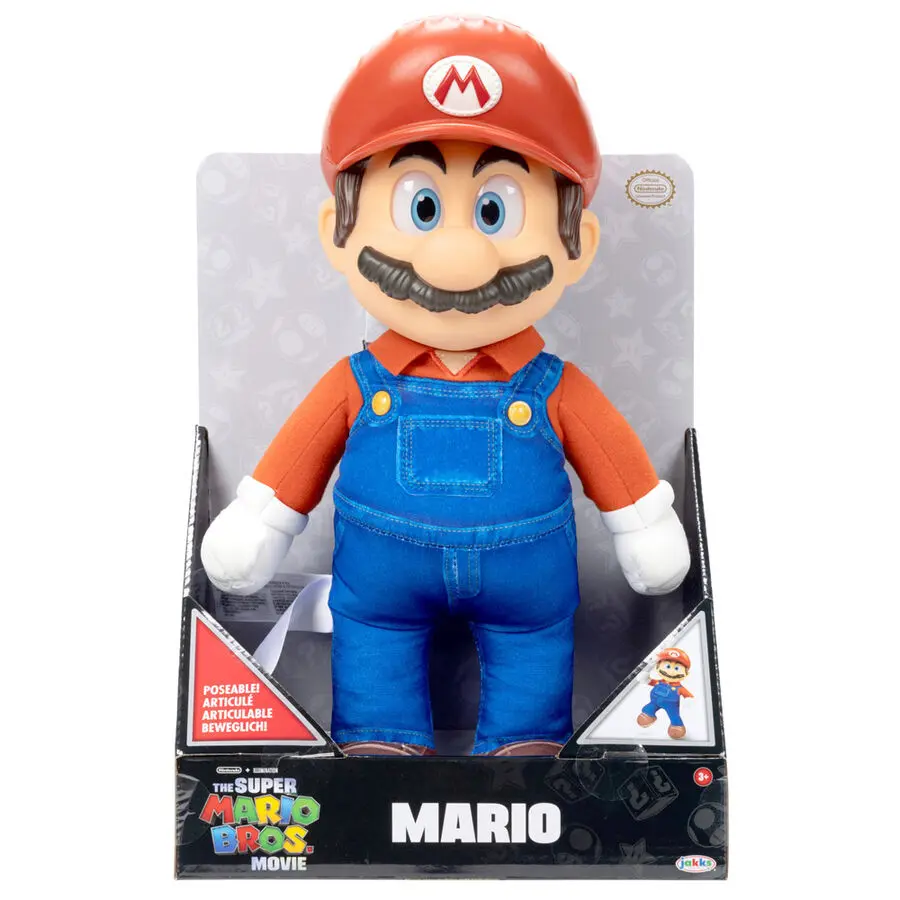 The Super Mario Bros. Movie Plush Figure Mario 30 cm termékfotó