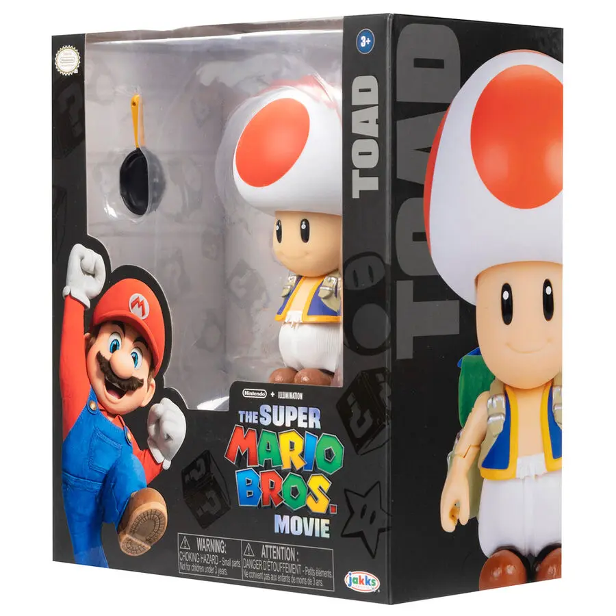 The Super Mario Bros. Movie Action Figure Toad 13 cm termékfotó