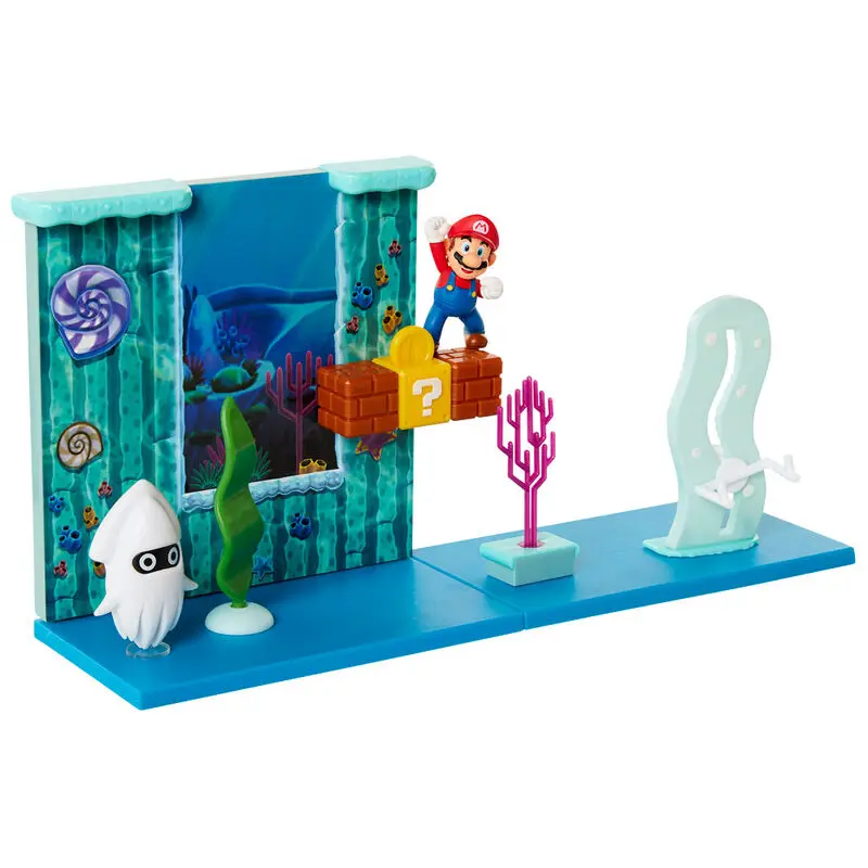 World of Nintendo Super Mario Playset Underwater product photo