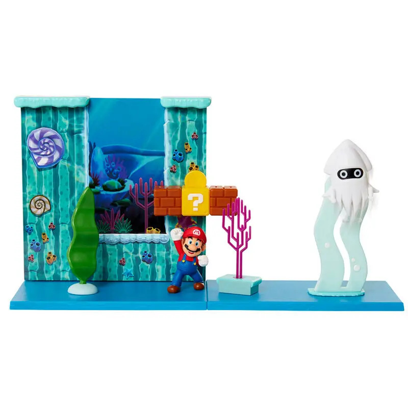 World of Nintendo Super Mario Playset Underwater product photo