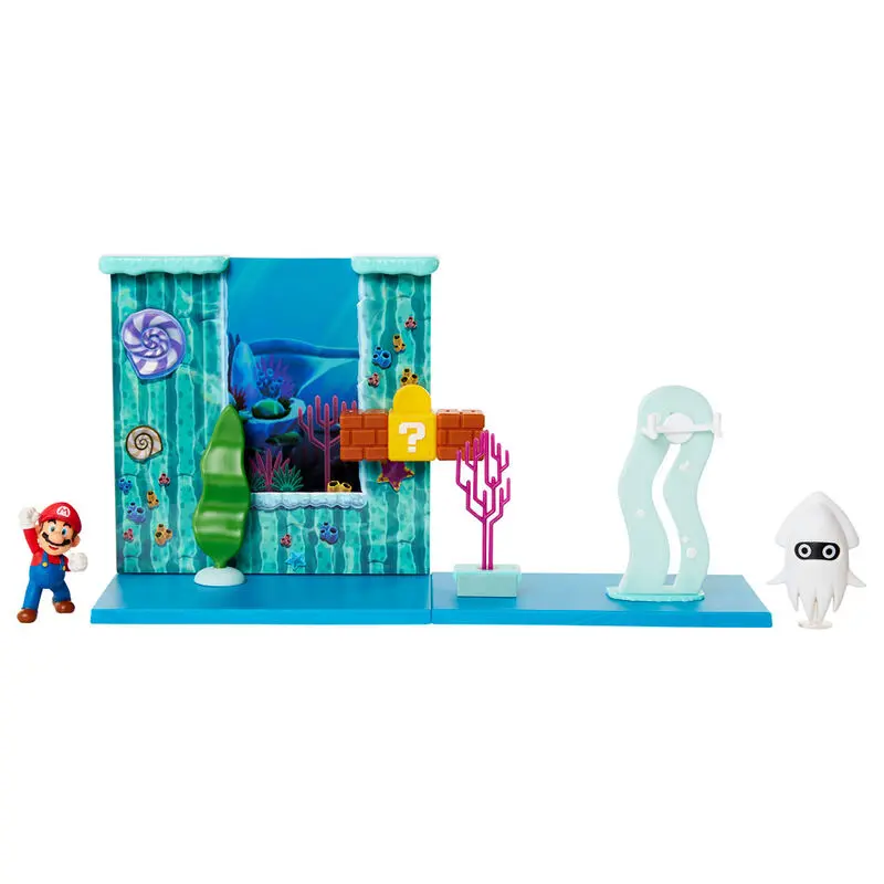 World of Nintendo Super Mario Playset Underwater product photo