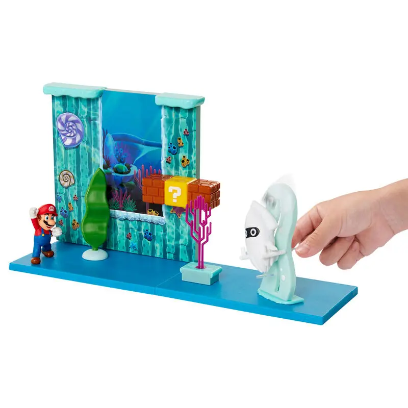 World of Nintendo Super Mario Playset Underwater product photo