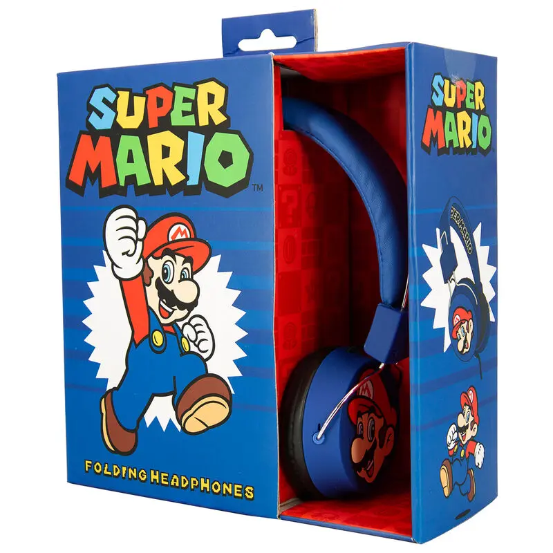 Super Mario Bros universal headphones product photo