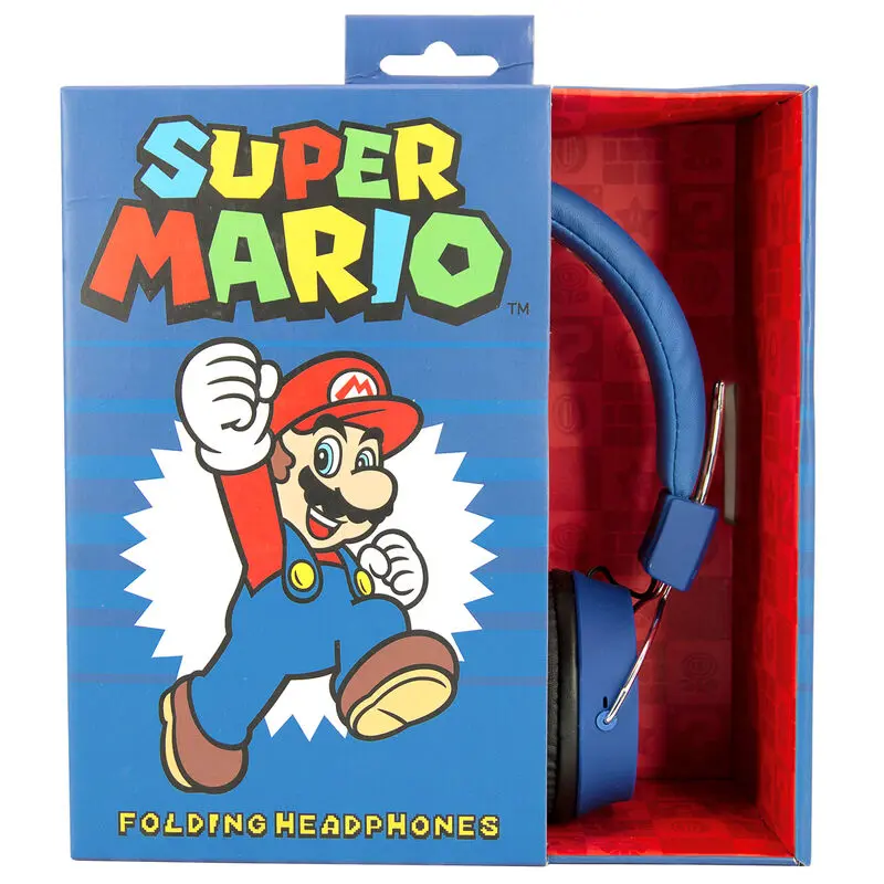 Super Mario Bros universal headphones product photo