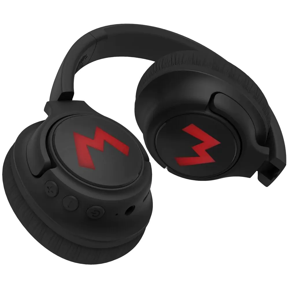 Super Mario Bros wireless LED headphones product photo