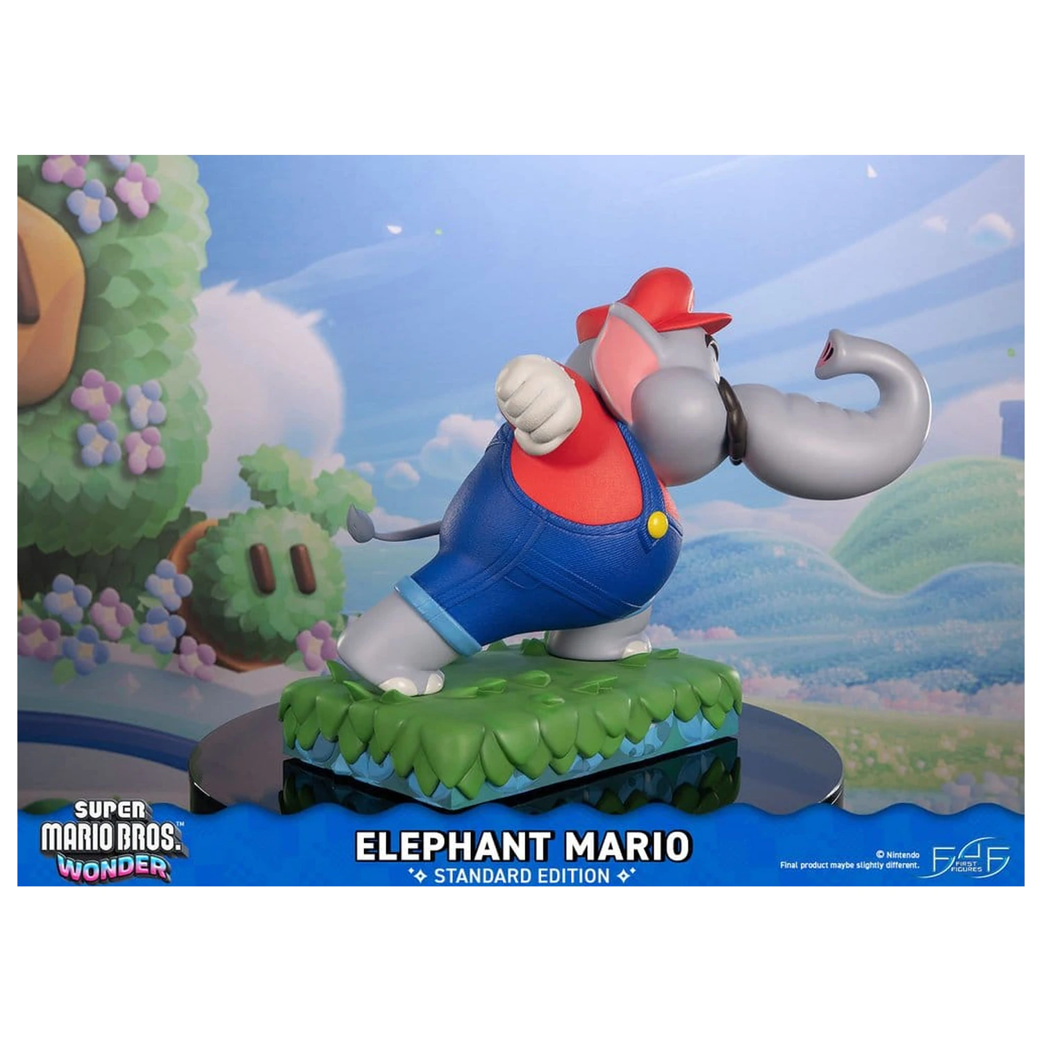 Super Mario Bros. Wonder Resin Statue Elephant Mario Standard Edition 43 cm product photo