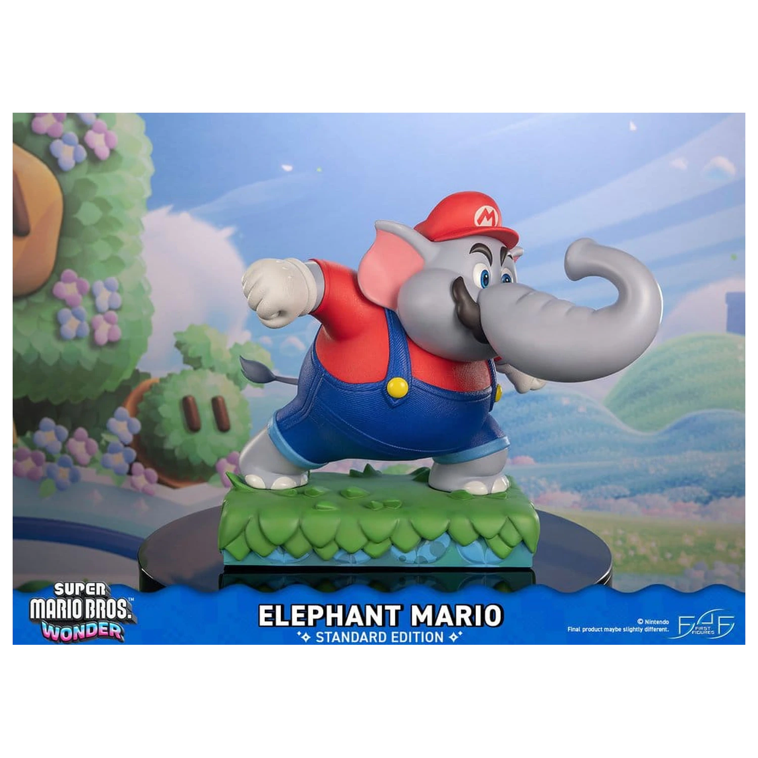 Super Mario Bros. Wonder Resin Statue Elephant Mario Standard Edition 43 cm product photo