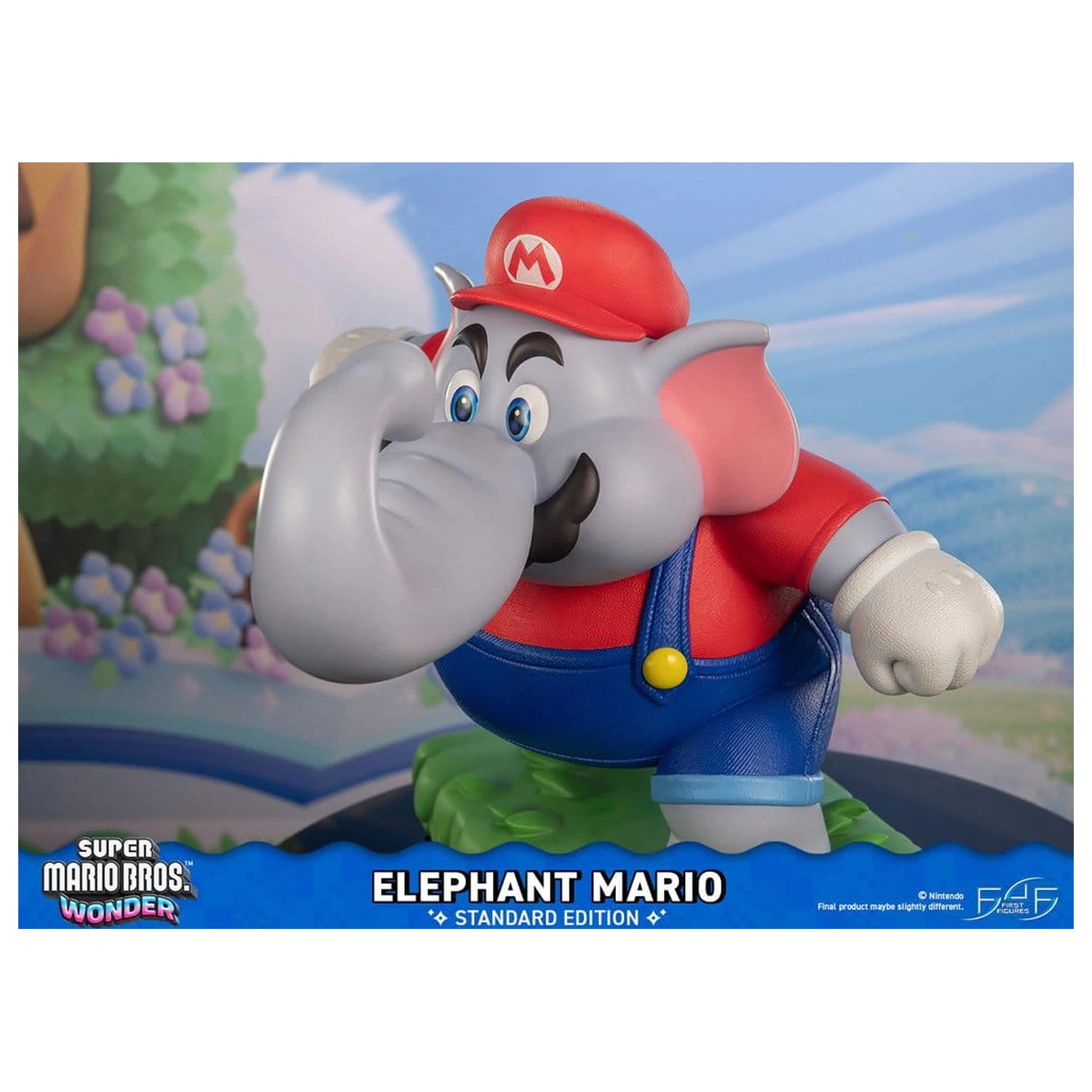 Super Mario Bros. Wonder Resin Statue Elephant Mario Standard Edition 43 cm product photo