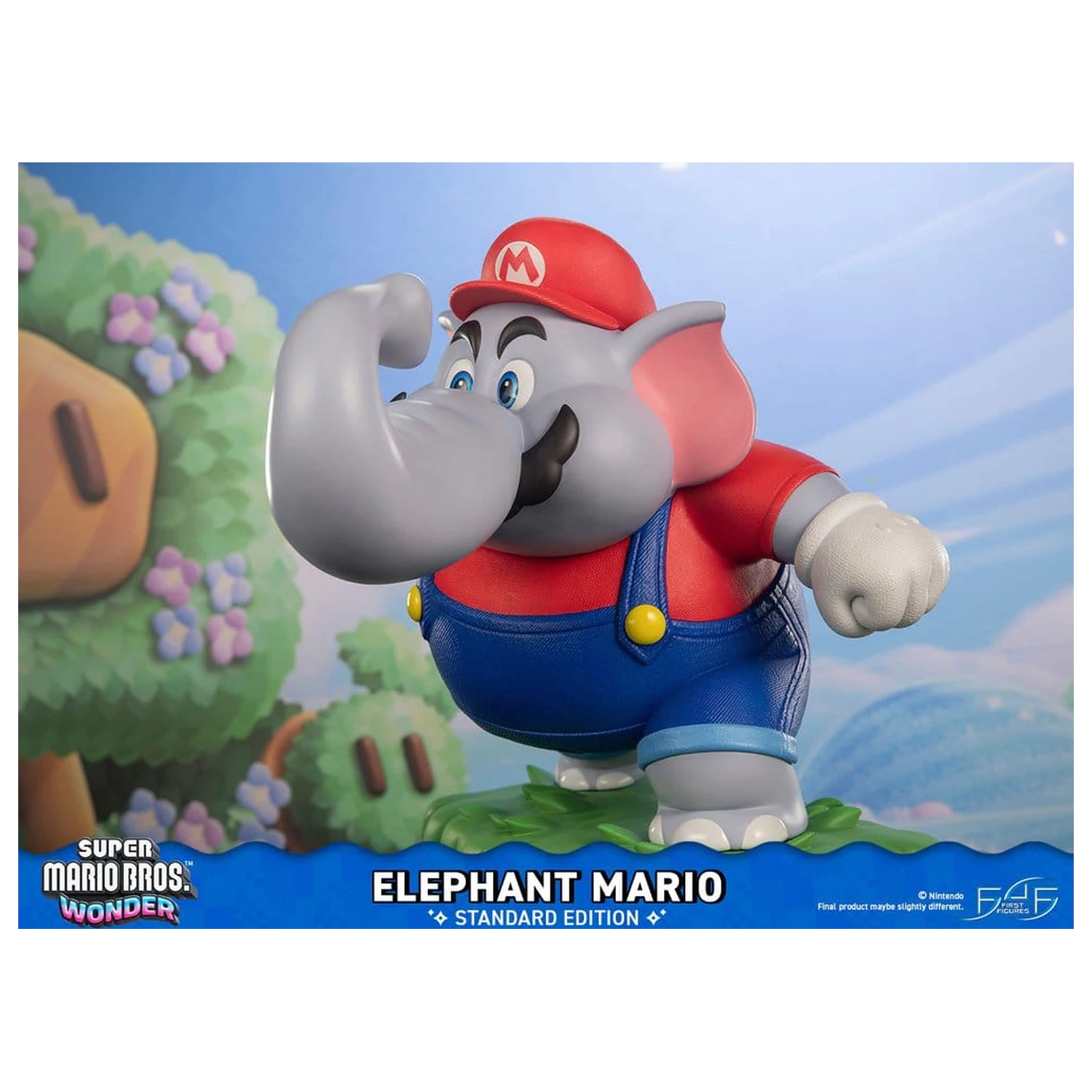 Super Mario Bros. Wonder Resin Statue Elephant Mario Standard Edition 43 cm product photo