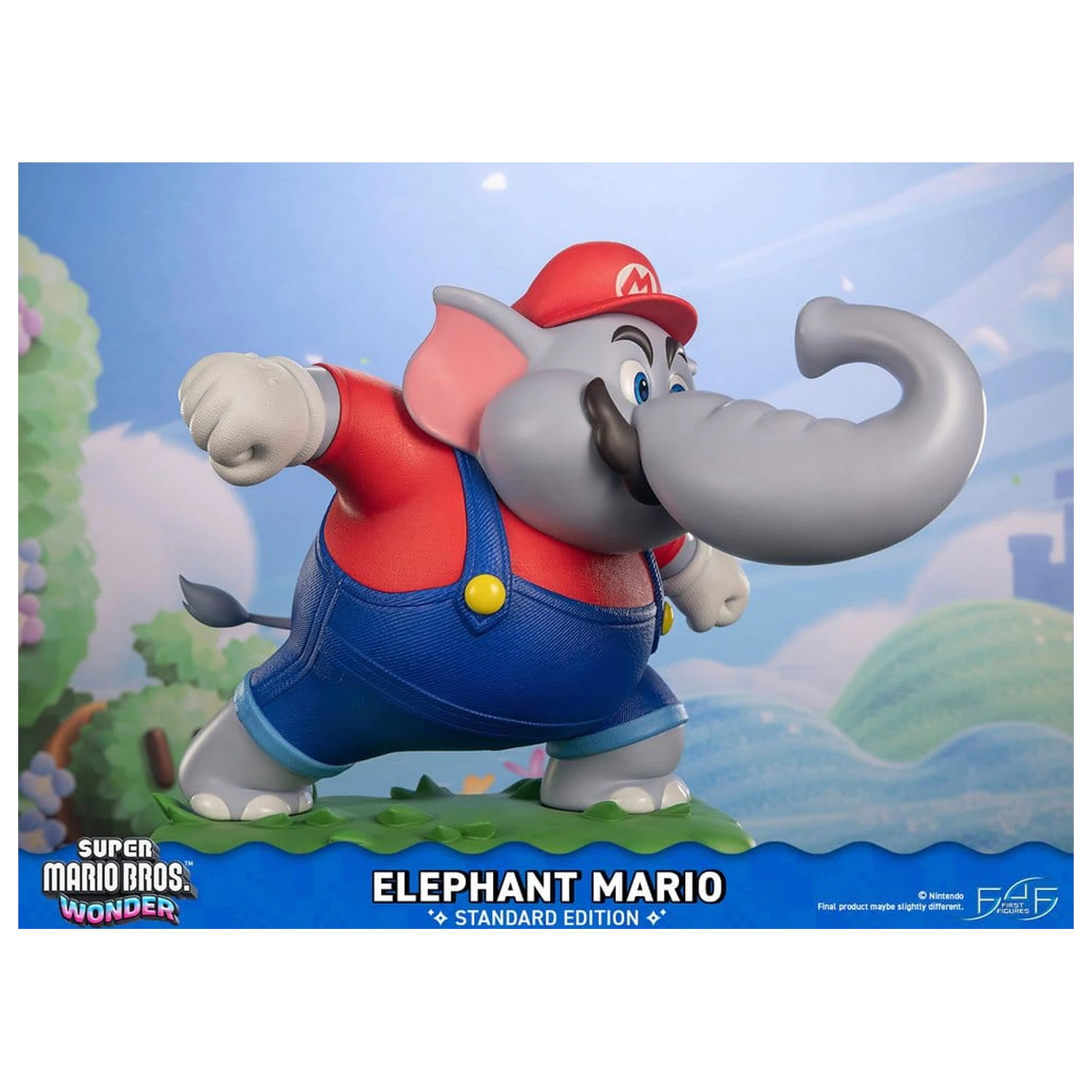 Super Mario Bros. Wonder Resin Statue Elephant Mario Standard Edition 43 cm product photo