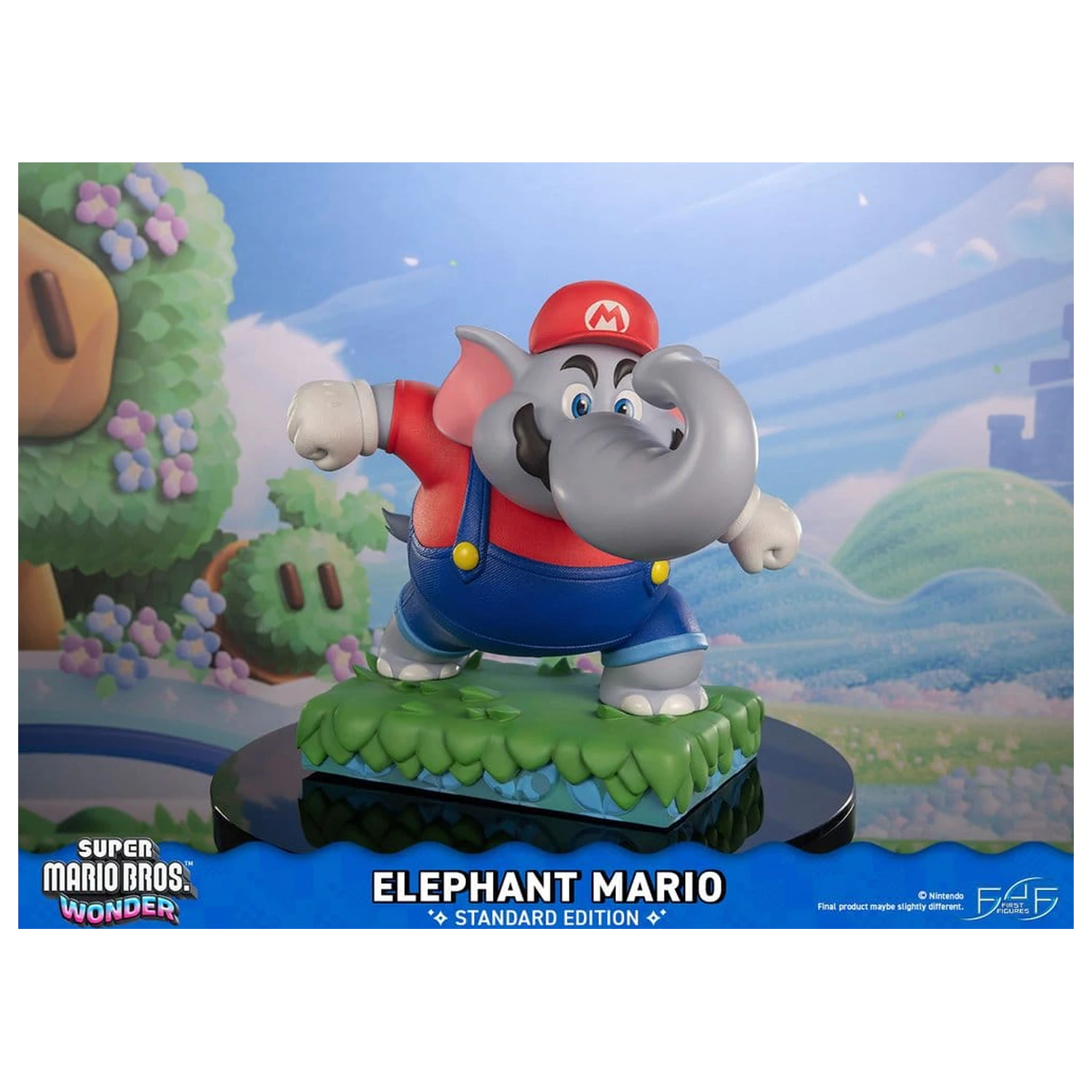Super Mario Bros. Wonder Resin Statue Elephant Mario Standard Edition 43 cm product photo