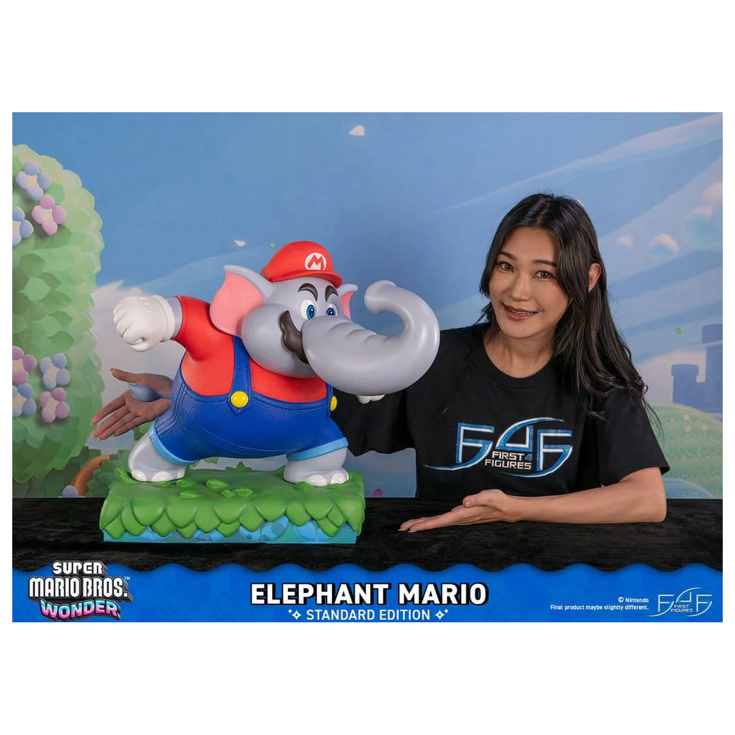 Super Mario Bros. Wonder Resin Statue Elephant Mario Standard Edition 43 cm product photo