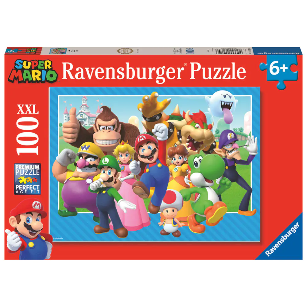 Super Mario Bros XXL puzzle 100pcs product photo