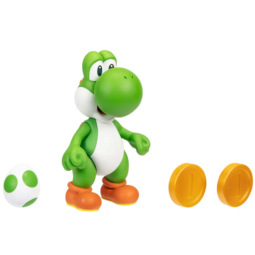 Super Mario Bros Yoshi Gold figure 10cm product photo