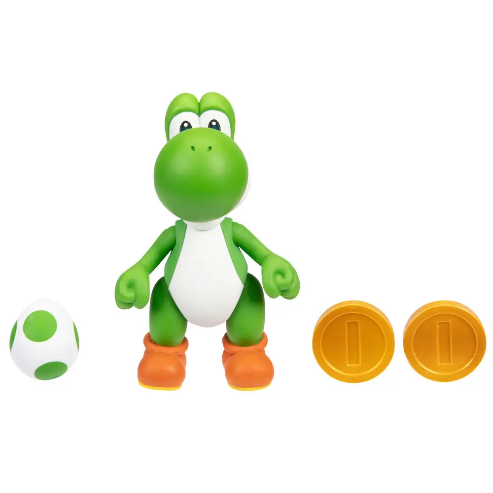 Super Mario Bros Yoshi Gold figure 10cm product photo
