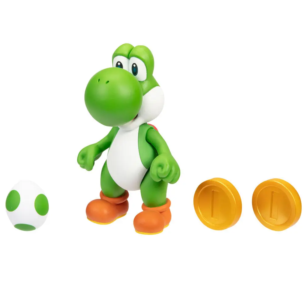Super Mario Bros Yoshi Gold figure 10cm product photo