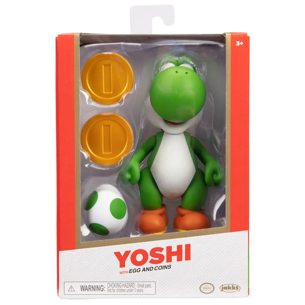 Super Mario Bros Yoshi Gold figure 10cm product photo