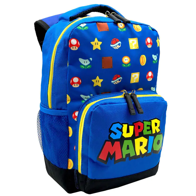 Super Mario Bros Mario and Luigi backpack 35cm termékfotó