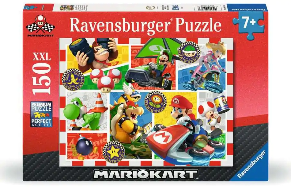 Super Mario Children's Jigsaw Puzzle XXL Fun with Mario Kart (150 pieces) product photo