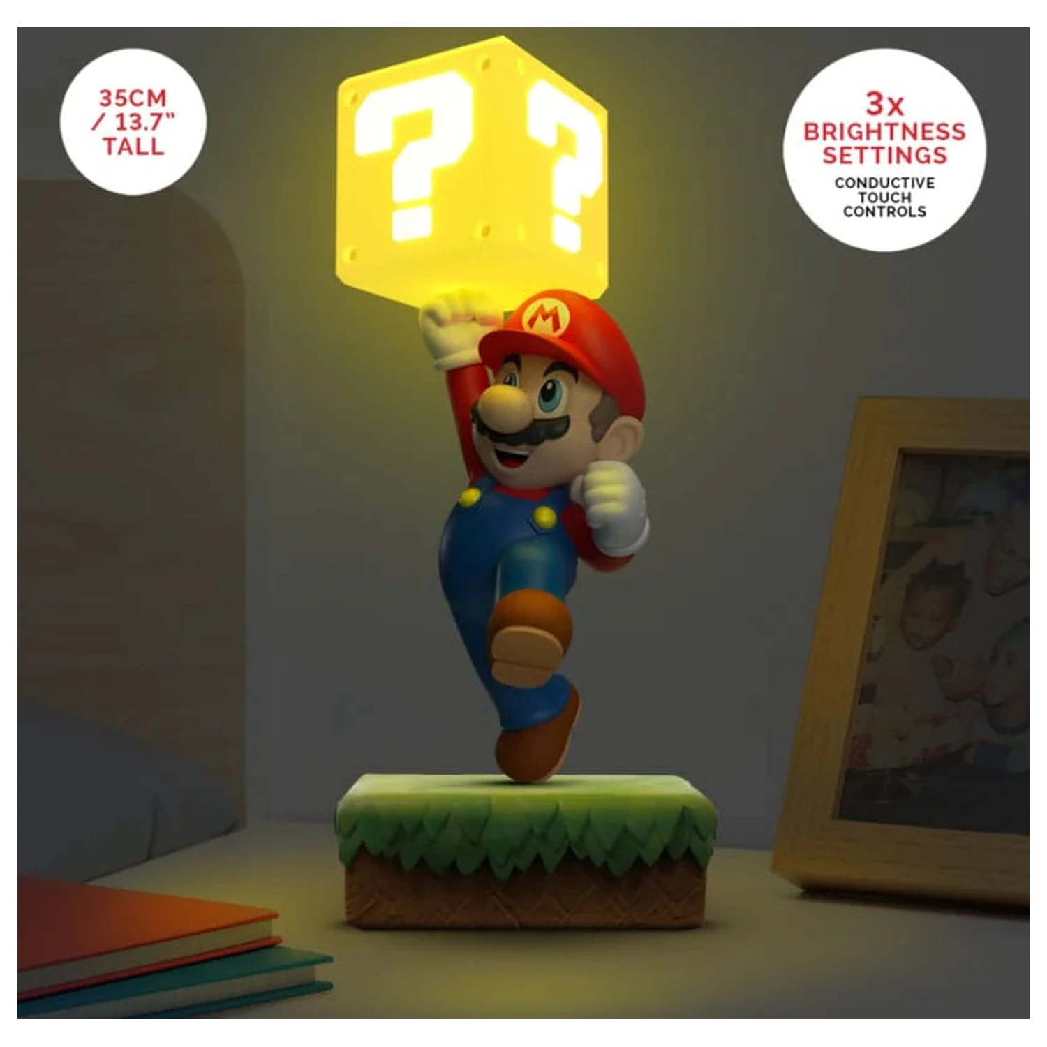 Super Mario Diorama Light Mario product photo