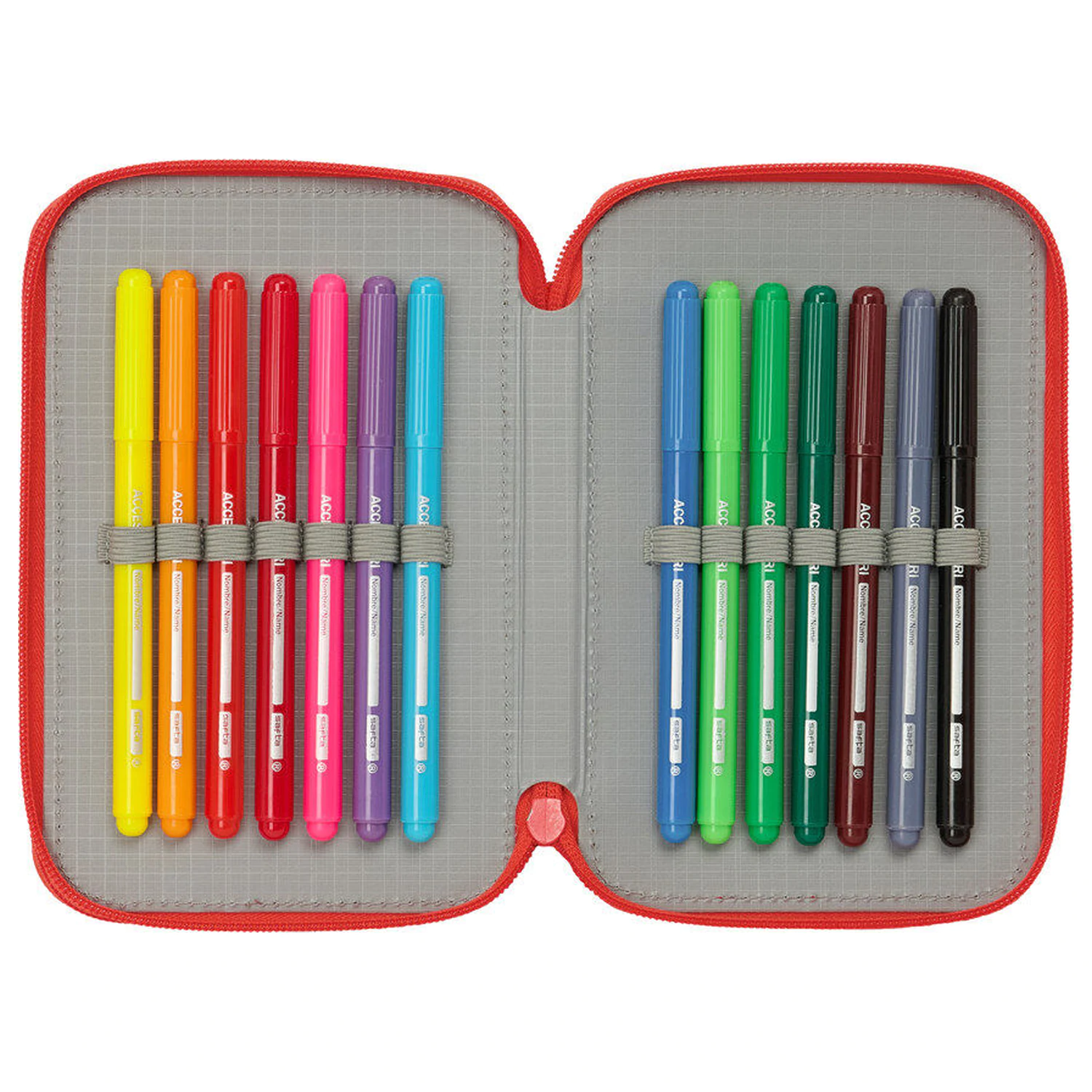 Super Mario double pencil case 29pcs product photo