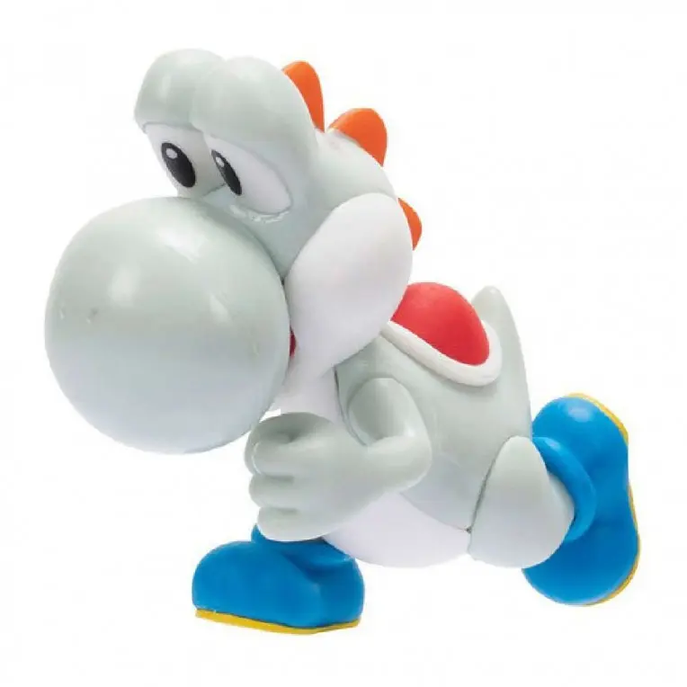 Super Mario figure White Yoshi 6cm termékfotó