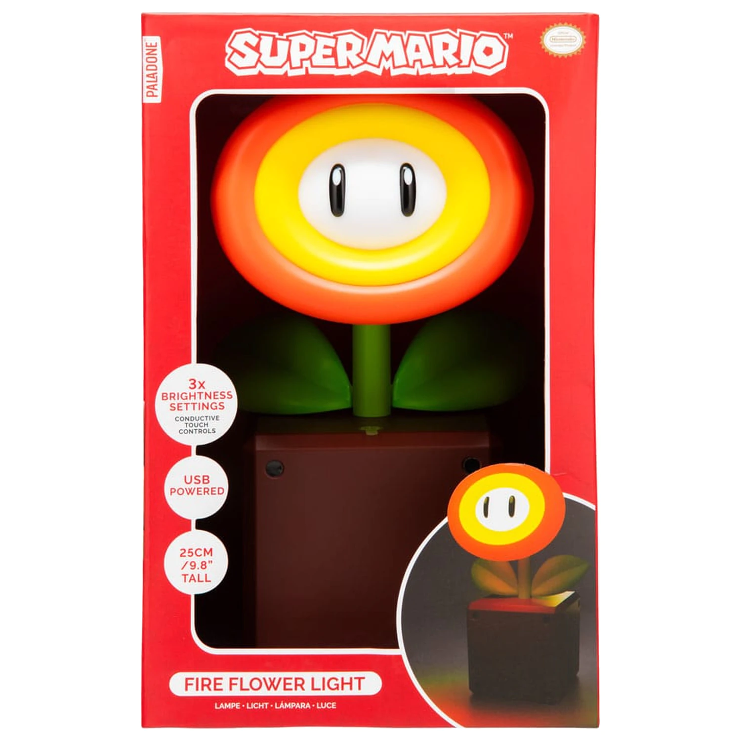 Super Mario Light Fire Flower product photo