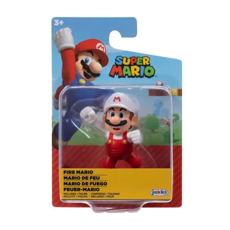 Super Mario figure Fire Mario 6cm termékfotó
