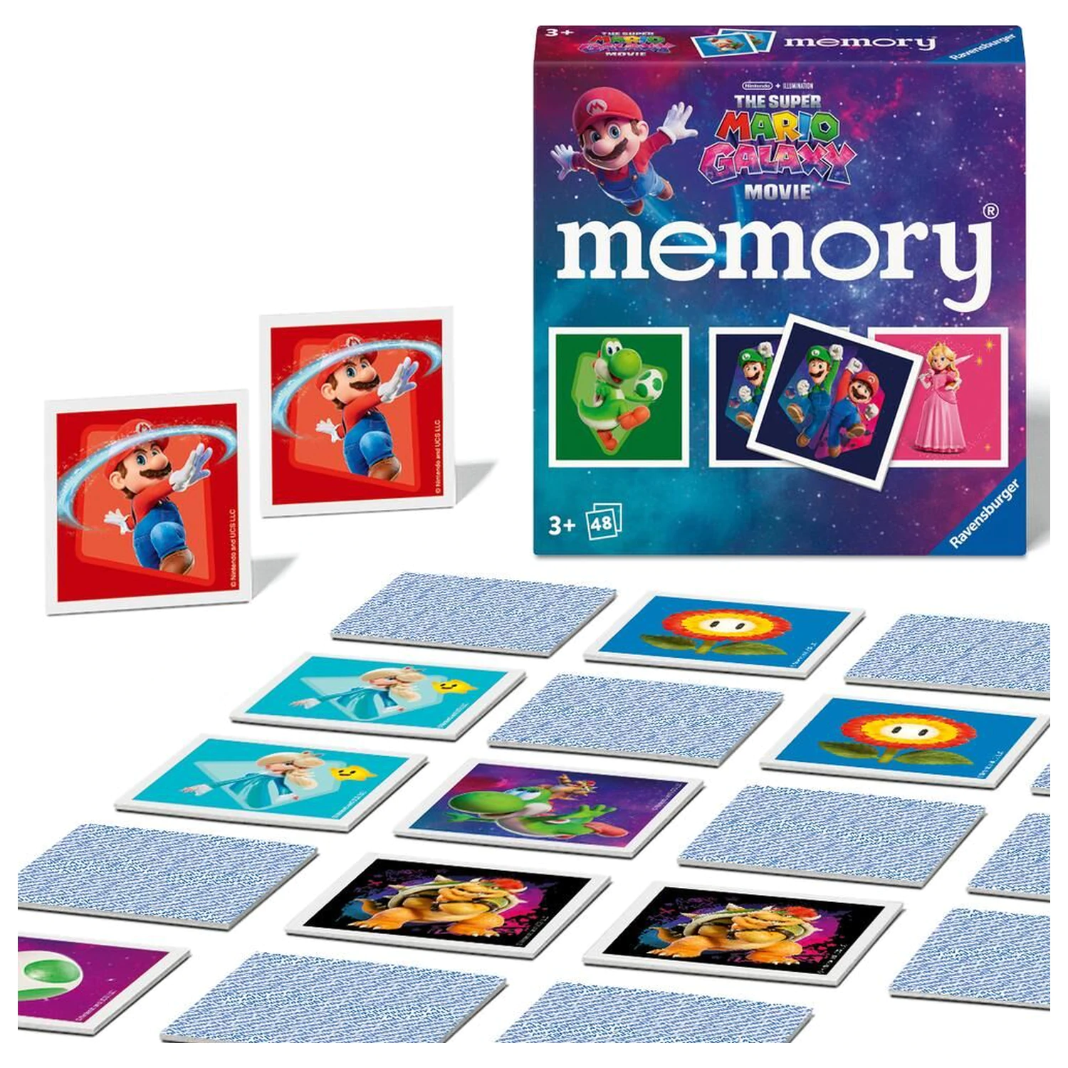 Super Mario Galaxy pocket memory game product photo