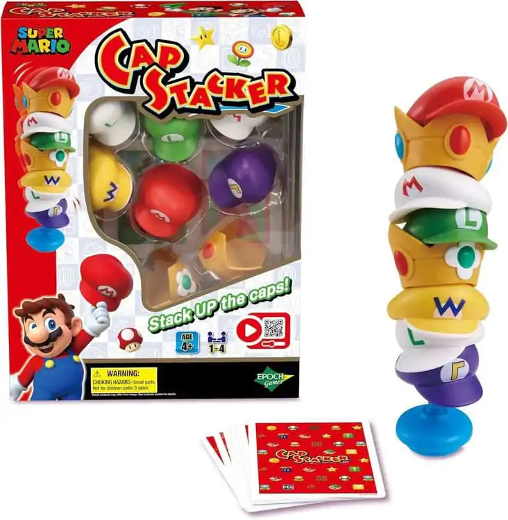 Super Mario game Cap Stacker product photo