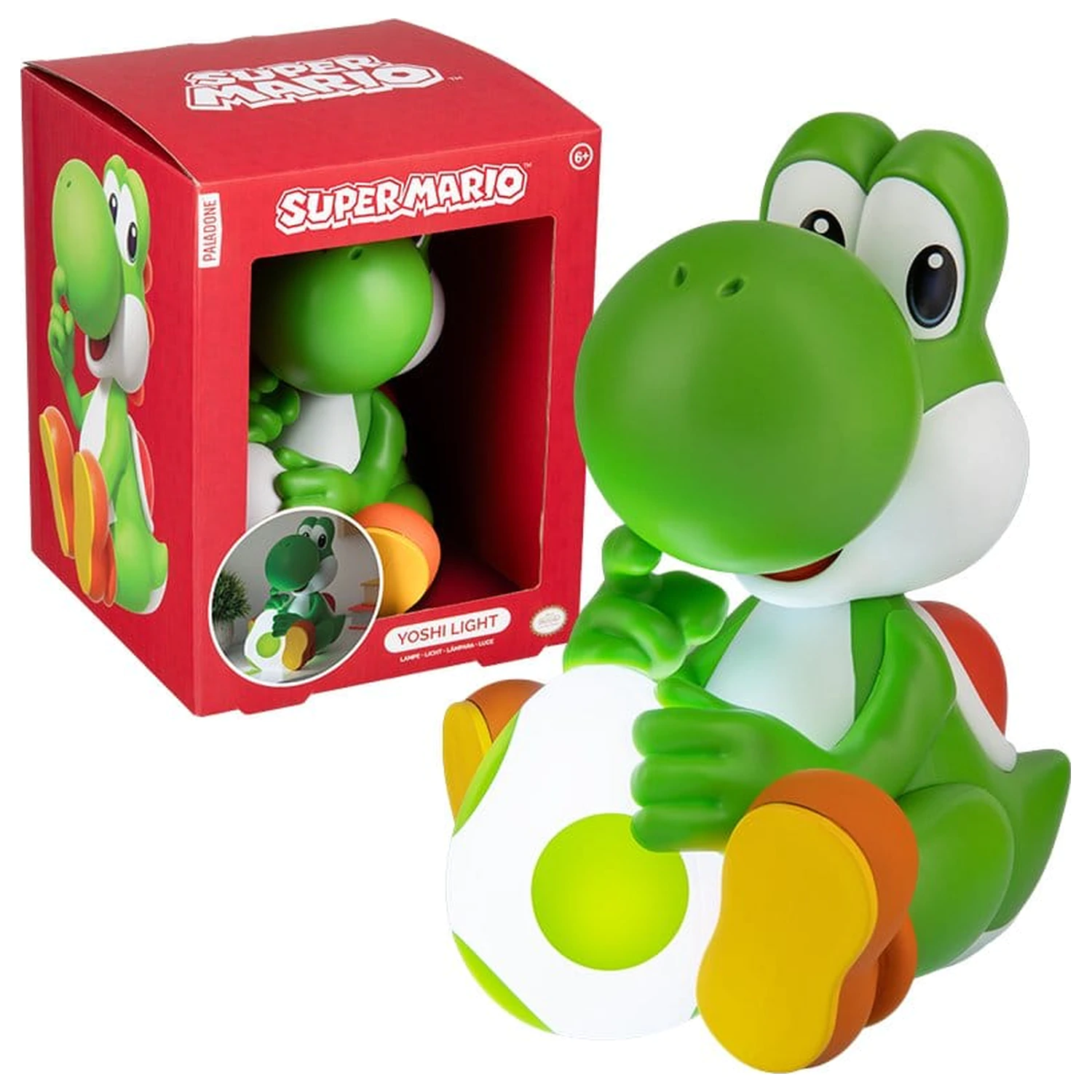 Super Mario GloBuddies Light Yoshi 18 cm product photo