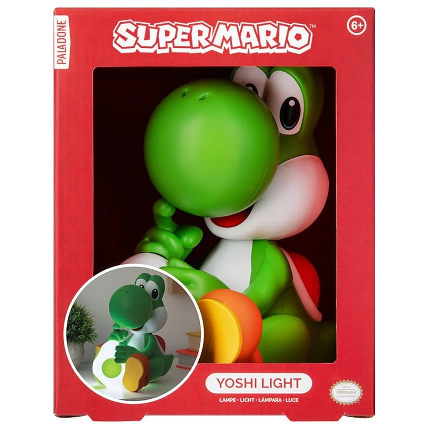 Super Mario GloBuddies Light Yoshi 18 cm product photo