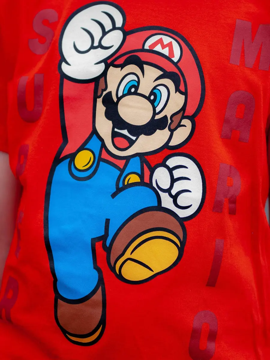 Super Mario short children's pajamas product photo