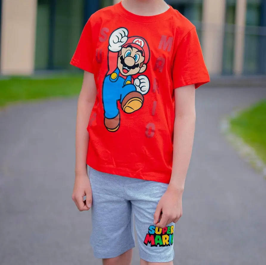 Super Mario short children's pajamas product photo