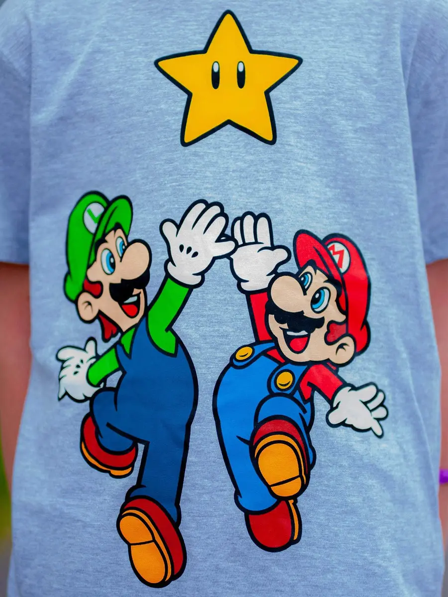 Super Mario short children's pajamas product photo