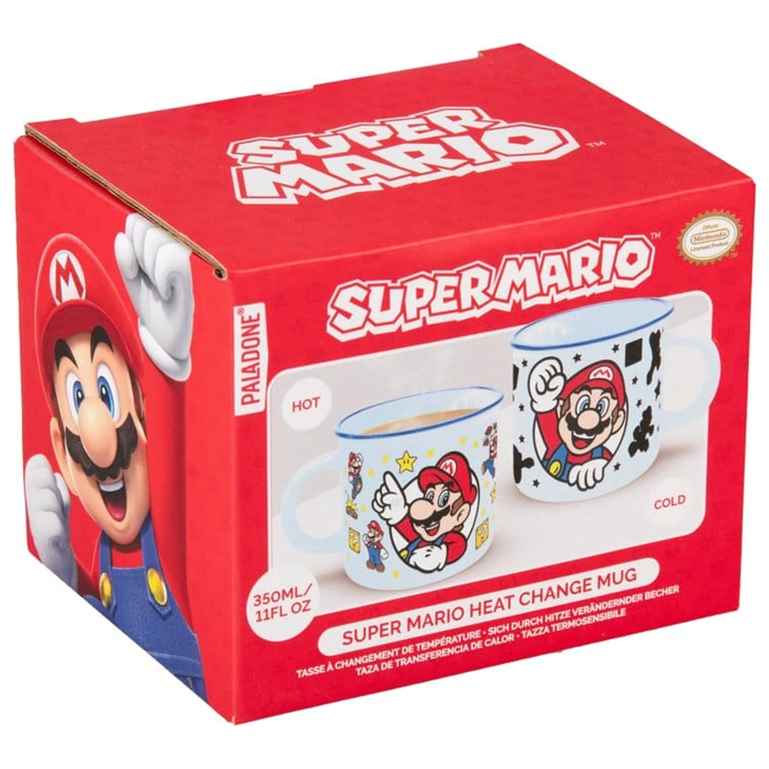 Super Mario Heat Change Mug Mario product photo