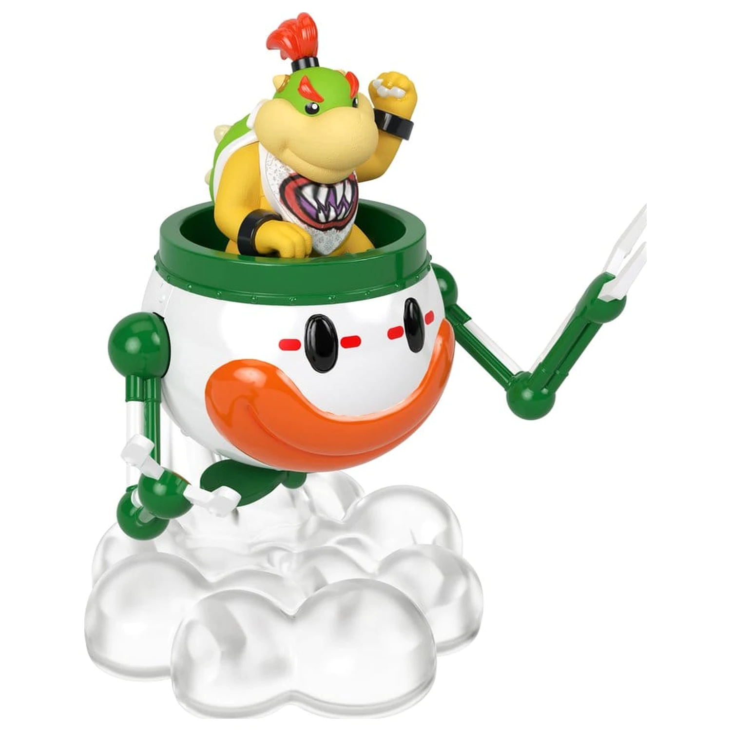 Super Mario Hot Wheels Die-Cast Vehicles 2-Pack 1/64 Mario & Bowser Jr. product photo